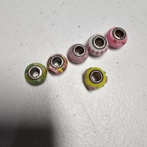 Colorful Beads Individuality beads 925